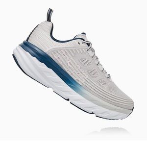 Hoka Bondi 6 Lunar rock/nimbus cloud